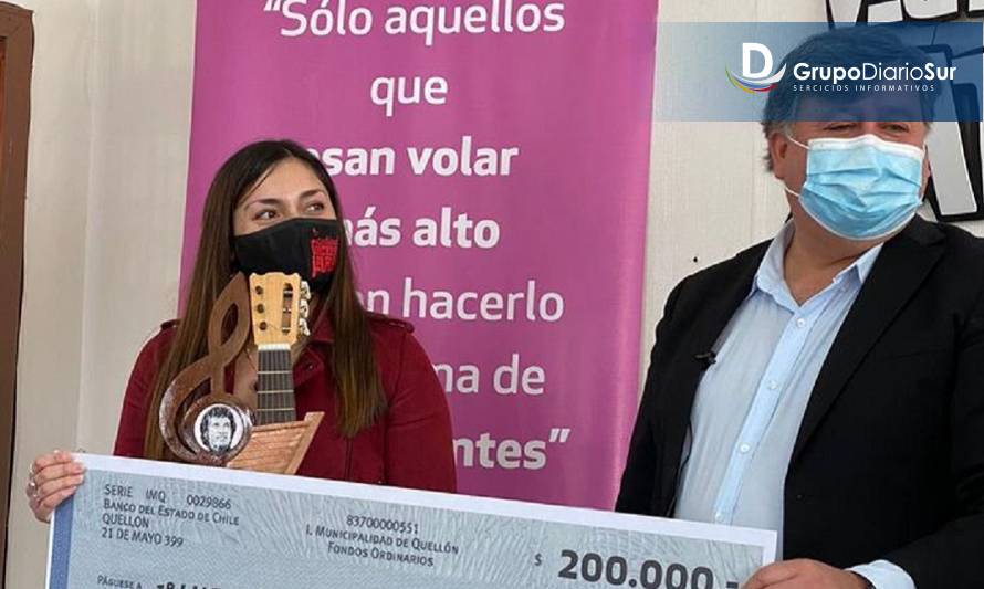 Quellón: Premian a ganadores de la séptima versión del Festival Víctor Jara