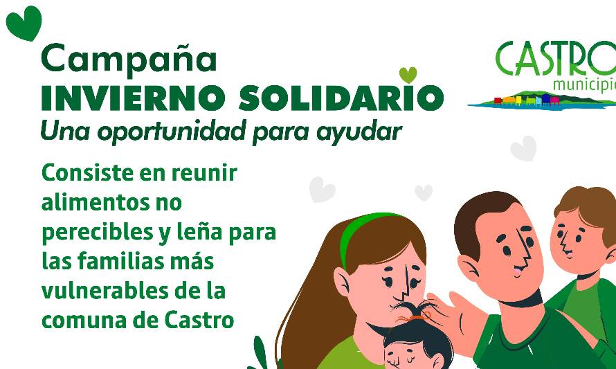 Castro Municipio e Iglesias Evangélicas se unen en campaña Invierno Solidario