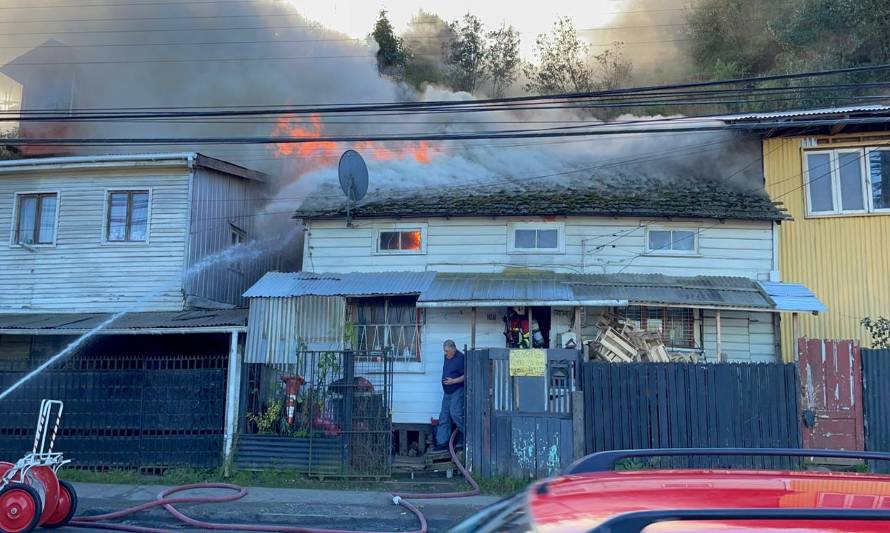 La casa tiene cien años de antigüedad en el sector de Mirasol