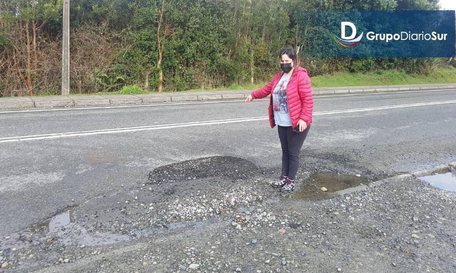 Vecinos de Carretera Austral denuncian deplorable estado de la ruta 