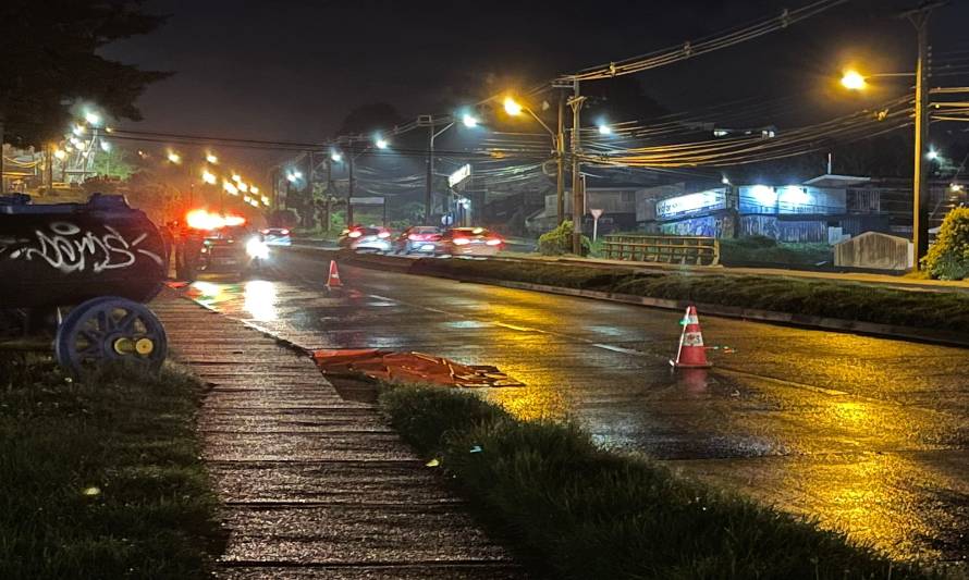 Frente al locomóvil murió la víctima