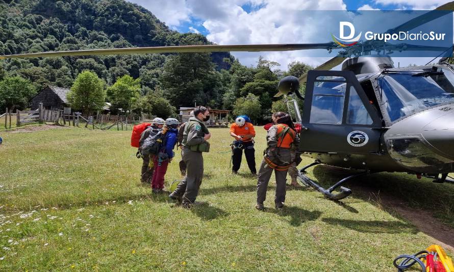 Continúa búsqueda de turista extraviado en  Cochamó