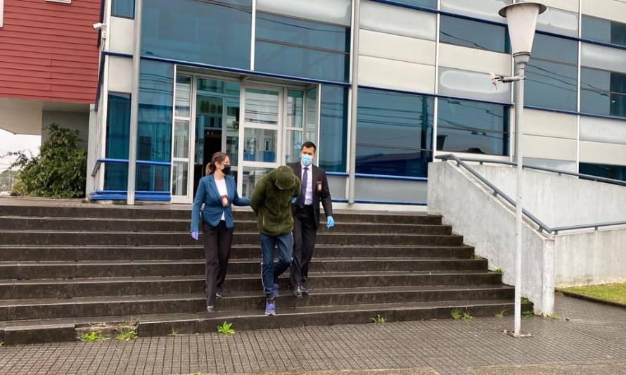 El detenido es conducido a Tribunales