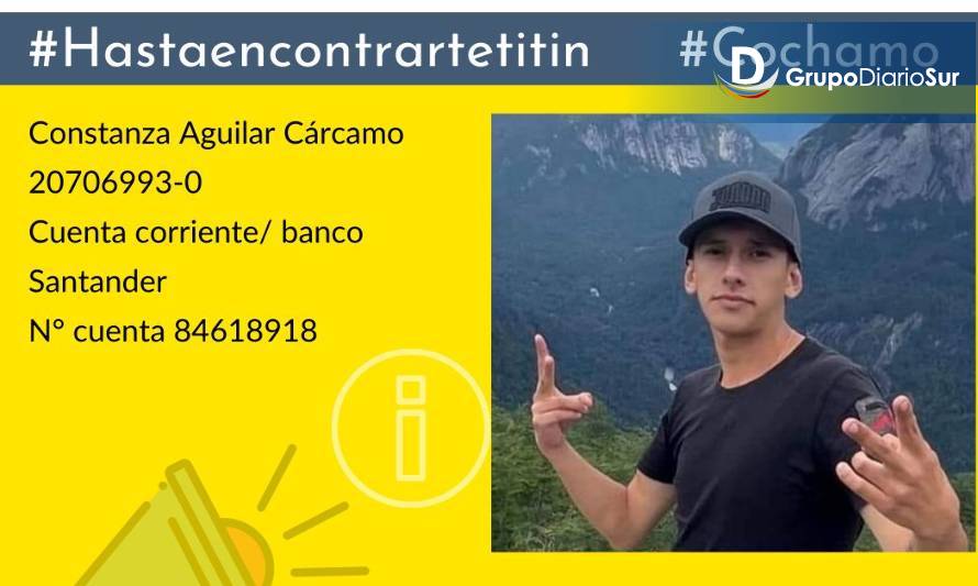 Campaña para Titin: búsqueda de turista extraviado