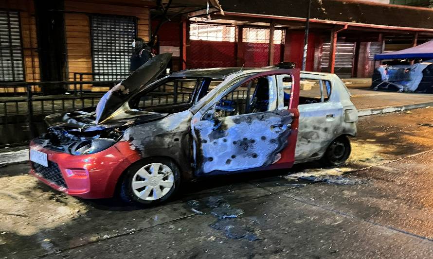 Así quedó el automóvil