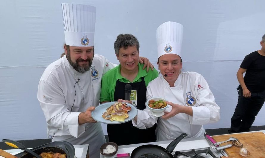 Con la papa como protagonista se celebró el “Día Nacional de la Cocina Chilena”. Créditos: cedida.