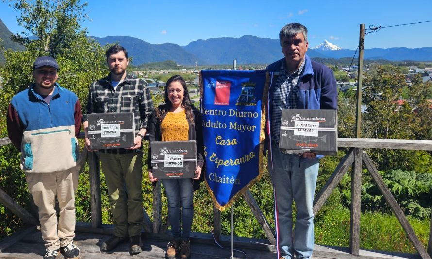 SalmonChile entregará más de 8 toneladas de salmón al año para organizaciones sociales del sur austral del país