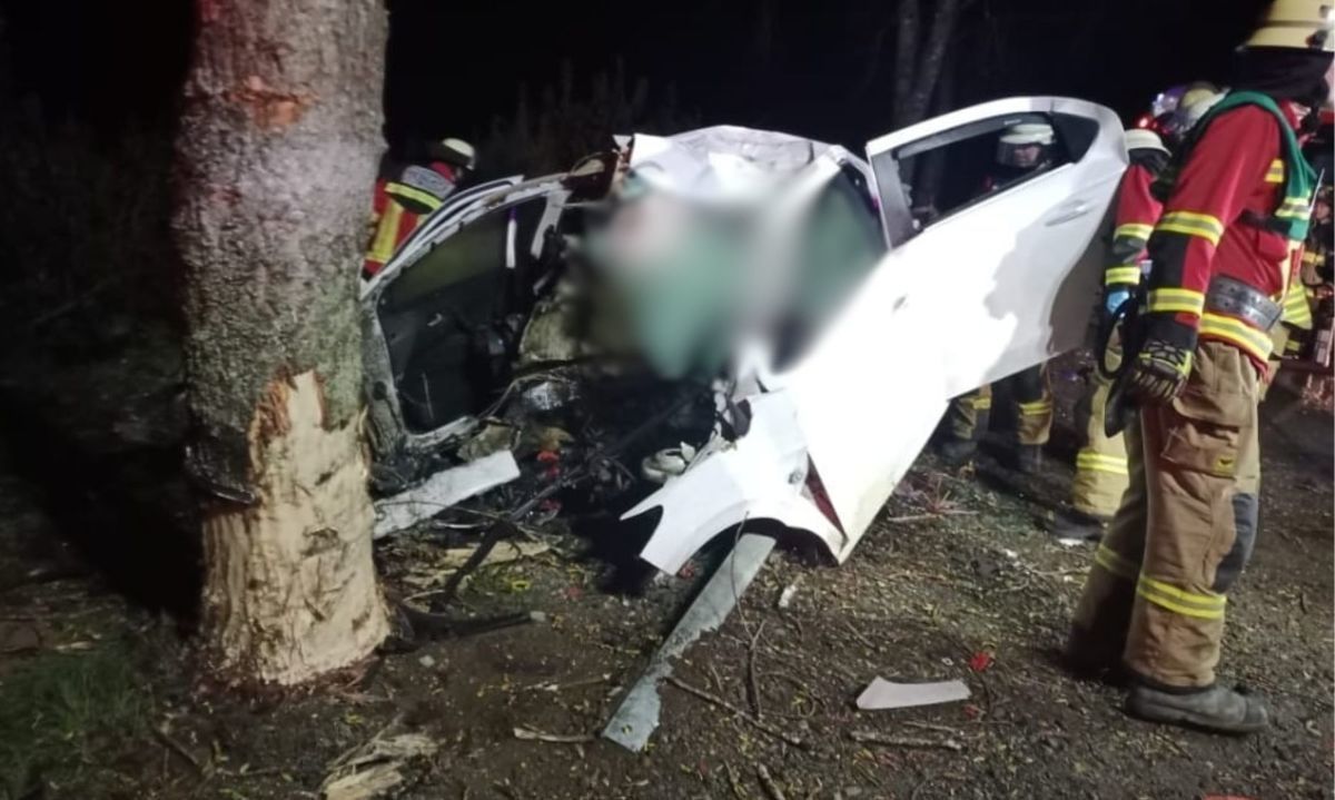 Joven de 20 años murió tras chocar con un árbol en Valdivia 