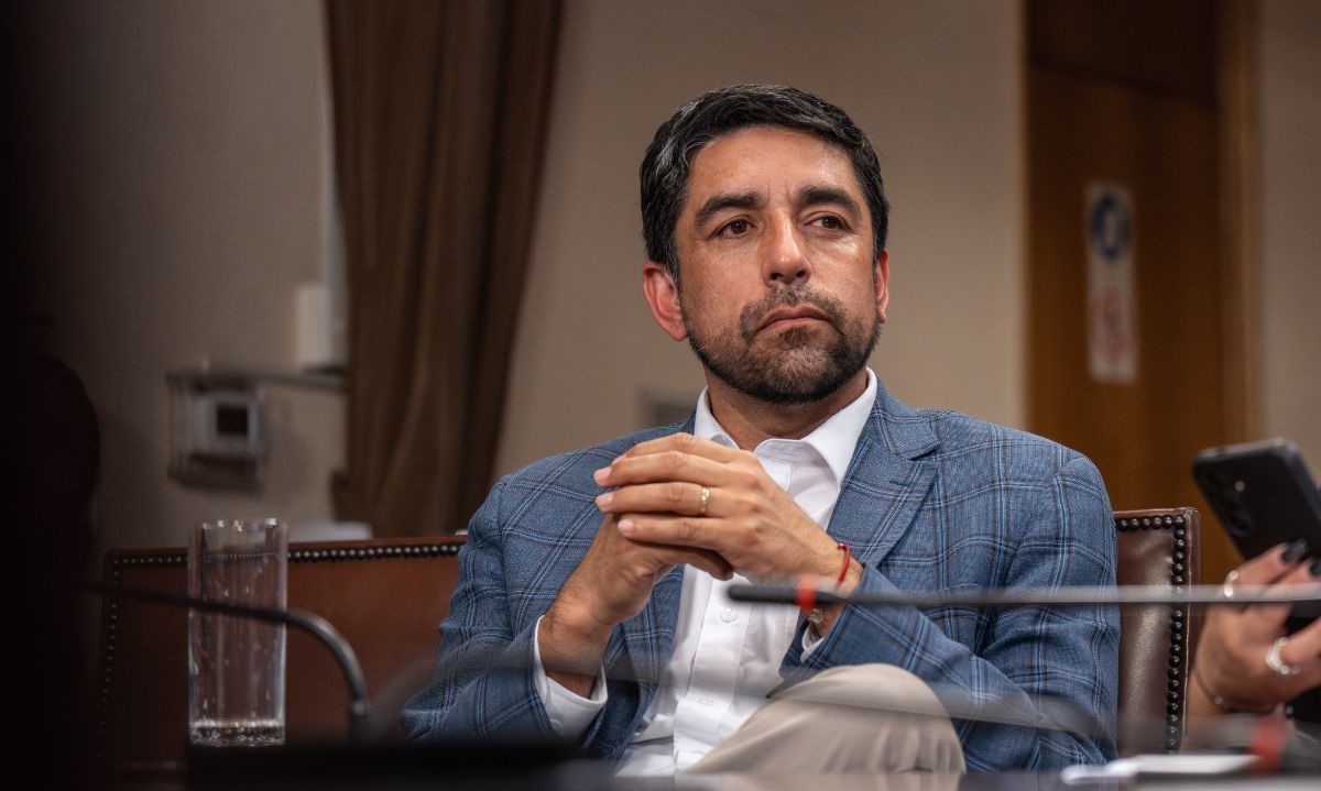 Diputado Héctor Barría. Cedida