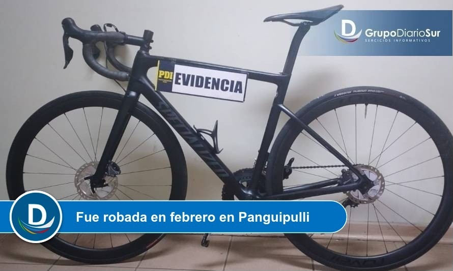 PDI Osorno recuperó bicicleta avaluada en $7 millones
