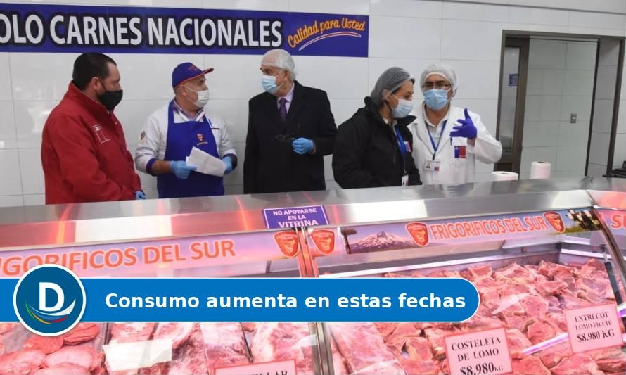 Verifican cumplimiento de normativas en locales de venta de carne en Fiestas Patrias