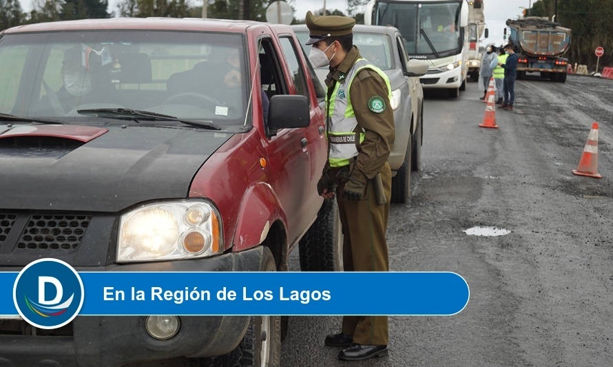 Más de 1.700 vehículos devueltos o detenidos en 3 días de festejos patrios