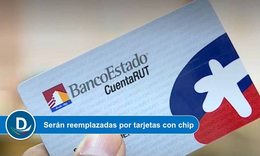 Banco Estado anuncia que tarjetas Cuenta Rut sin chip dejarán de funcionar 
