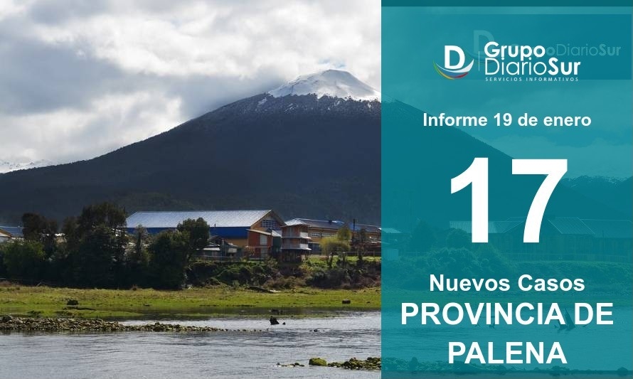 Provincia de Palena presenta leve aumento de contagios diarios