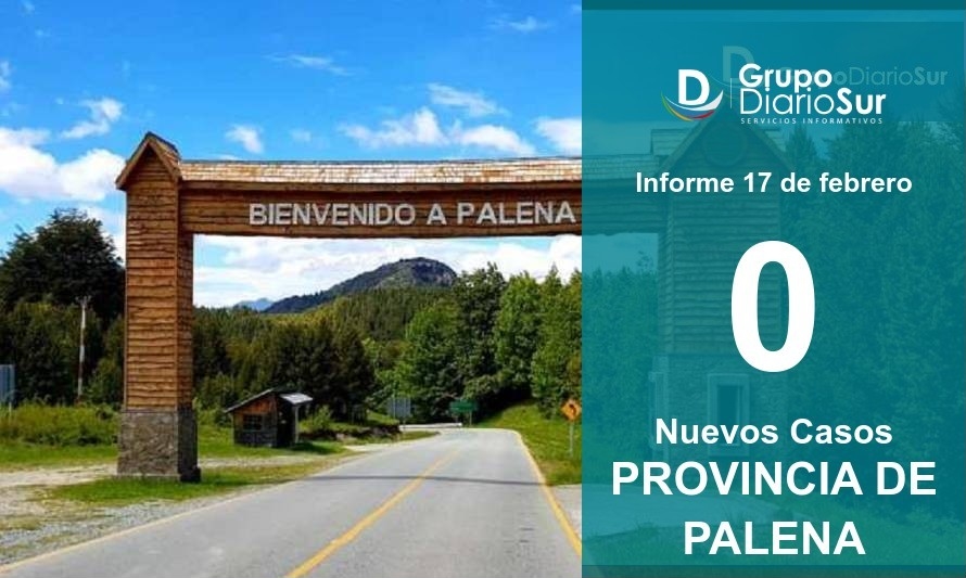 No hay casos nuevos de covid-19 en la provincia de Palena